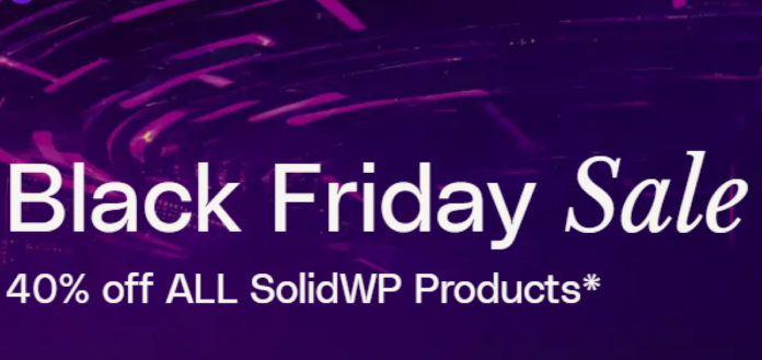 SolidWP Black Friday Deals